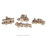 Puzzle 3D Véhicules U-Fidgets Set de 4 modèles