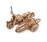 Puzzle 3D en bois - Ugears - Hagrid's Flying Motorbike™ - 130 pièces - Facile à assembler - Mixte