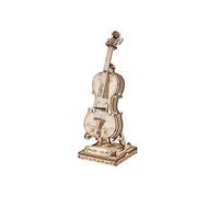 ROBOTIME Puzzle 3D en bois Violoncelle TG411 58 pièces à monter soi-même Beige/Multicolore