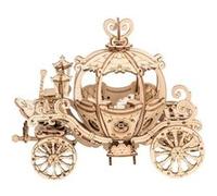 Kit de maquette Pumpkin Cart - ROBOTIME - Puzzle 3D en bois de 182 pièces