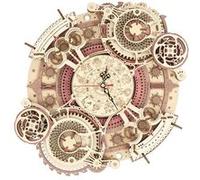 Puzzle 3D En Boîte ROKR Mécanique Steampunk Quartz Horloge Murale 134 pièces Multicolore