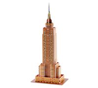 Puzzle 3d en carton du empire state building à new york. 24 pièces.