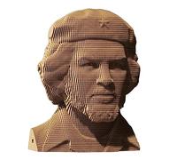 Puzzle 3D en carton Sculpture Che, à partir de 14 ans, 158 pièces, environ 18 cm de hauteur