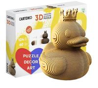 Puzzle 3D en carton Sculpture Motif: Canard, Âge à partir de 14 ans, 104 pièces, environ 18 cm H