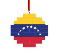Puzzle 3D en forme de brique d'art - Brique - Décoration d'intérieur - Drapeau du Venezuela