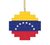 Puzzle 3D en forme de brique d'art - Brique - Décoration d'intérieur - Drapeau du Venezuela