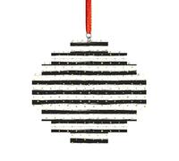 Puzzle 3D en forme de brique d'art - Brique - Décoration d'intérieur - Encre et rayures dorées