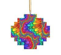 Puzzle 3D en forme de brique d'art - Brique - Décoration d'intérieur - Impression couleur vive