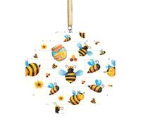 Puzzle 3D en forme de brique d'art - Brique - Décoration d'intérieur - Motif abeille