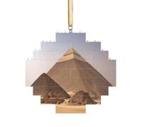 Puzzle 3D en forme de brique d'art - Brique - Décoration d'intérieur - Pyramides d'Égypte