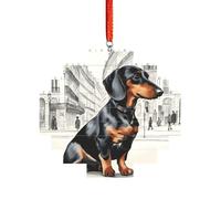 Puzzle 3D en forme de brique d'art - Brique - Décoration d'intérieur - Teckel parisien