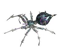 Puzzle 3D en métal - Araignée de guerre mécanique Steampunk en métal avec jambes articulées - Kit de modèle STEM - Kit de modèle STEM, idéal pour la science-fiction - Cadeau de collection pour adultes