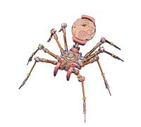 Puzzle 3D en métal avec araignée - Modèle d'assemblage d'insectes mécaniques 3D - Affichage de bureau créatif pour les amateurs d'art (177 pièces)