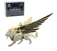 Puzzle 3D en métal DIY Tigre Kits de construction de modèles 3D for adultes, figurines de créatures fabuleuses, kit de construction en métal, ensemble d'artisanat, construction de modèles, décoration