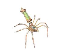 Puzzle 3D en métal - Insectes - Steampunk Bug - Mécanique - Cyber Araignée - Kit de modélisation avec articulations mobiles - Bricolage - Bloc de montage - Puzzle - Cadeau - Décoration de bureau