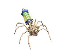 Puzzle 3D en métal - Insectes - Steampunk Bug - Mécanique - Cyber Araignée - Kit de modélisation avec articulations mobiles - Bricolage - Bloc de montage - Puzzle - Cadeau - Décoration de bureau