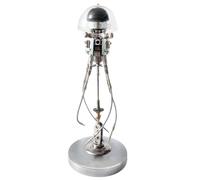 Puzzle 3D en métal Méduse mécanique - 250 pièces - Présentoir Steampunk créatif - Décoration de table LED - Collectionneur - Modèle de décoration - Idée cadeau pour adultes