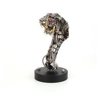 Puzzle 3D en métal pour adultes, 400 pièces à monter soi-même, steampunk en métal, statue de serpent Athanatos avec lumières LED, décorations créatives pour la maison ou le bureau