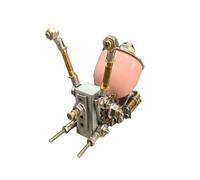 Puzzle 3D en métal pour adultes, 89 pièces 3D à faire soi-même, peigne mécanique steampunk, modèle d'escargot, ornement créatif pour la maison et le bureau