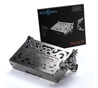 Puzzle 3D en métal pour adultes - Étui à cartes Perfecto en métal avec mécanisme d'ouverture | Kit de bricolage en métal | Beau étui à cartes en métal à collectionner | Modèle vintage