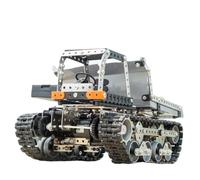 Puzzle 3D en métal - Véhicule - Steampunk - Camion à benne mécanique - Montage DIY - Modèle militaire - Kit de construction d'anniversaire - Kit de modélisation pour adultes (934 pièces)