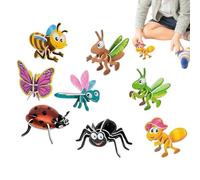 Puzzle 3D Enfant,Jeu créatif DIY à Assembler - Défi d'Assemblage 3D | pour 6-13 Ans Garçons Filles Famille ole Voyage Road Trip Anniversaire