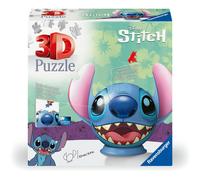 Puzzle 3D Ball Disney Stitch 72 pièces, Dès 6 ans, Ravensburger, 11574