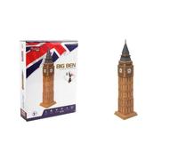 Puzzle 3D EXPLORA Big Ben (Elizabeth Tower) 44 pièces Dès 5 ans Noir