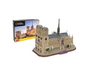 Puzzle 3D EXPLORA Notre-Dame de Paris - Maquette 128 pièces - Dès 8 ans - Exposable 35 cm
