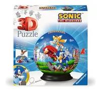 Ravensburger Puzzle 3D Boule Sonic the Hedgehog 72 pièces Sans colle Support inclus