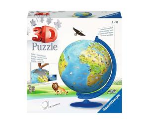 Puzzle 3D Globe Terrestre 180 pièces - Découverte du monde ludique