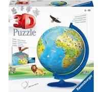 Puzzle 3D Globe terrestre 180 pieces - Ravensburger - Éducatif - Sans colle - Des 7 ans
