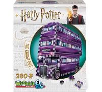 Puzzle 3D Harry Potter Le Magicobus (280 pièces) Design 3D unique et détaillé - Puzzle Harry Potter Assemblage facile, développement cognitif et compétences manuelles et présente des avantages pour l'