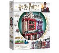 Wrebbit Puzzle 3D Diagon Alley Collection – Quidditch Supplies & Slug & Jiggers, 305 pièces, 14+ ans