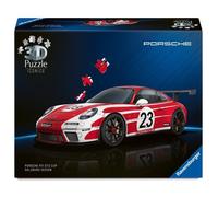 Ravensburger Puzzle 3D Iconics Porsche 911 GT3 Cup Salzbourg 12008038 - 108 pièces - Dès 8 ans
