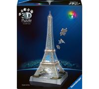 Ravensburger Puzzle 3D Tour Eiffel illuminée 216 pièces avec éclairage LED