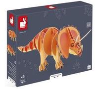 Puzzle 3D Janod Dino Le Tricératops 32 pièces Multicolore E