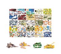 Puzzle 3D - Jeu éducatif interactif pour parents et - Puzzle en papier 3D d'animaux miniatures - pour filles, garçons, étudiants, salle de ole, chambre d'étudiant