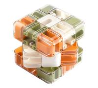 Puzzle 3D Labyrinthe Cube 2026, Grand Labyrinthe 3D Maze Cube, Sphère de Labyrinthe - Bille Roulante Casse-tête, Jouet Jeu pour Enfant et Adultes Soulager Stress Développement Logique (B)