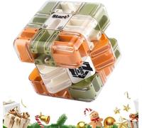 Puzzle 3D Labyrinthe Cube 2026 - Sphère de Labyrinthe à Bille Roulante, Casse-Tête Éducatif pour Tous Les Âges, Favorise la Logique et Réduit Le Stress (A)