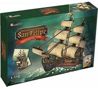 Puzzle 3D L'Armada espagnole San Felipe AD1690 248el. 24017 DANTE p.6 CubicFun