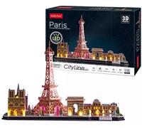 Puzzle 3D à LED Paris 115 pcs