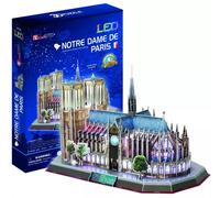 Puzzle 3D avec LED - Notre Dame de Paris - Diff...