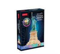Puzzle 3D LED Statua Wolności (wersja nocna) Cubicfun