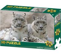 Puzzle 3D - Léopards des neiges