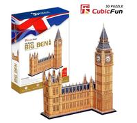 Puzzle 3d - Londres : Big Ben (Difficulté : 7/8) - 117 Pièces