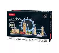 Cubic Fun Puzzle 3D à LED London 186 pcs