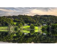 Puzzle 3D Lumineux 1000 pièces Englands, Grasmere, Lac Grasmere, Beauté Naturelle 26 x 38 cm