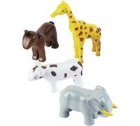 Puzzle 3d Magnetiques Animaux Sauvage - Lot De 4 G