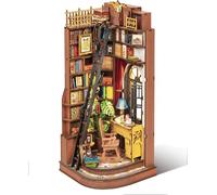 puzzle 3D, maison bricolée, coin bibliothèque, 196 pièces